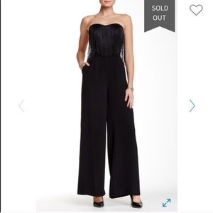 Jessica Simpson “Lizbeth” StraplessFringe Jumpsuit